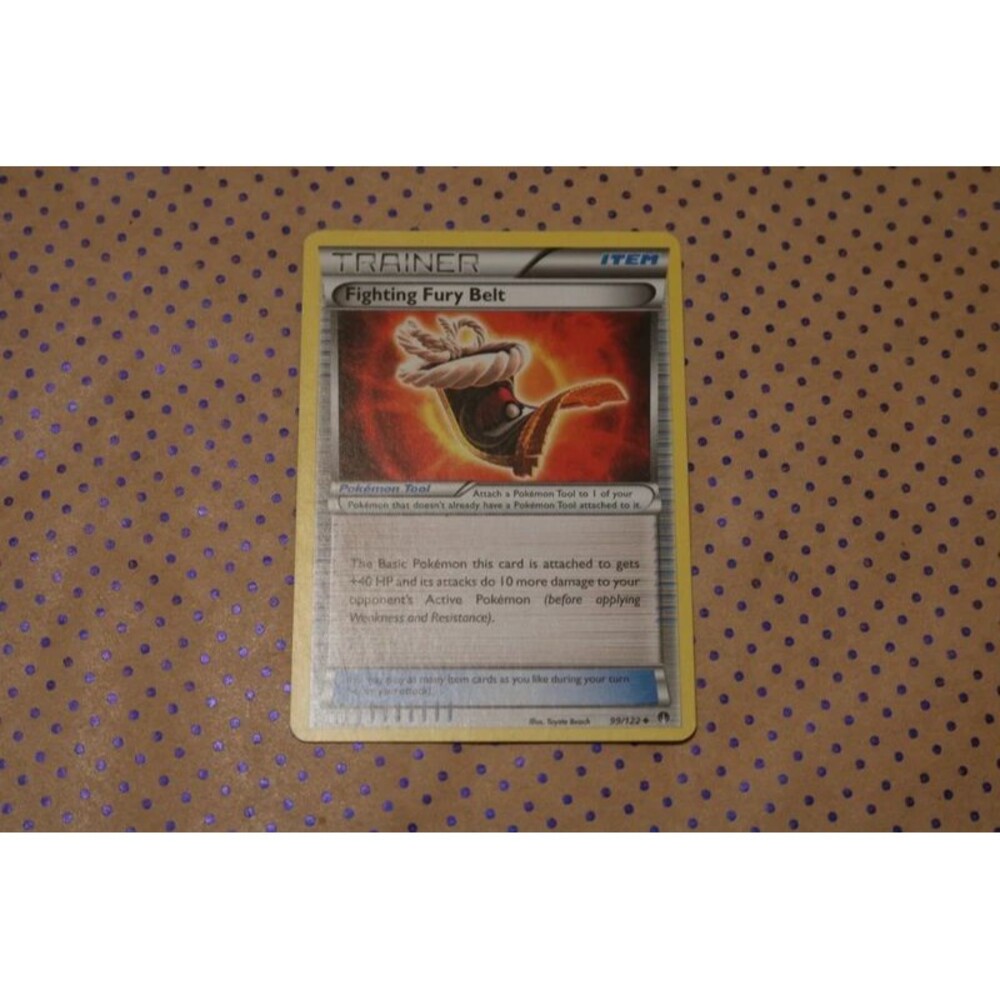 Fighting Fury Belt 99/122 Pokemon Card (2016)